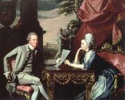John Singleton Copley mr.and mrs.ralph lzard(alice delancey) oil painting artist